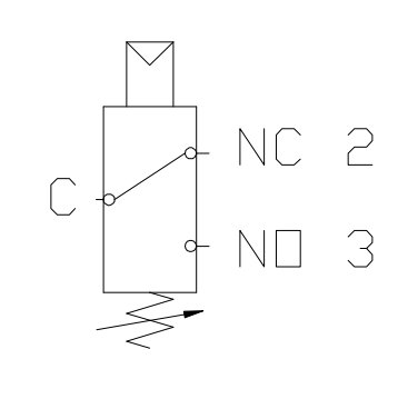Электрическая схема реле вакуума